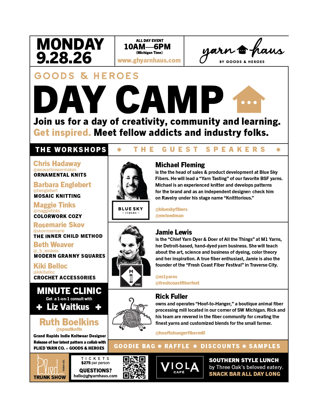 DAY CAMP | MONDAY 9.28.26