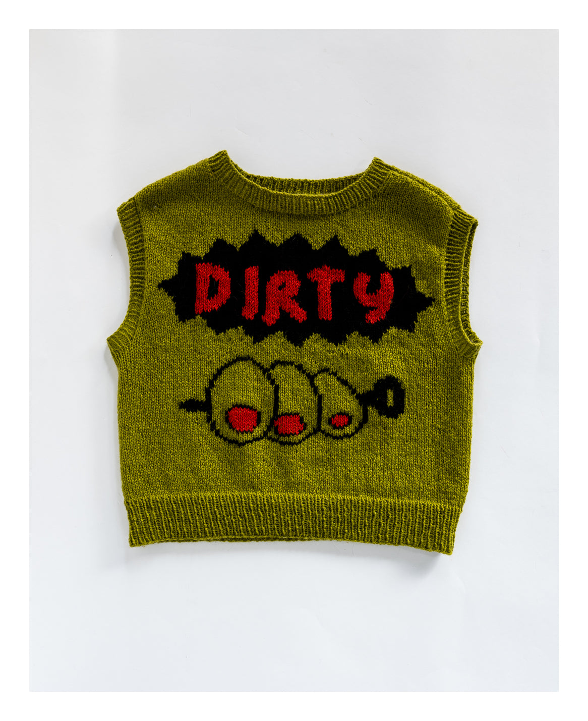 "Dirty" Knit Sleeveless Top