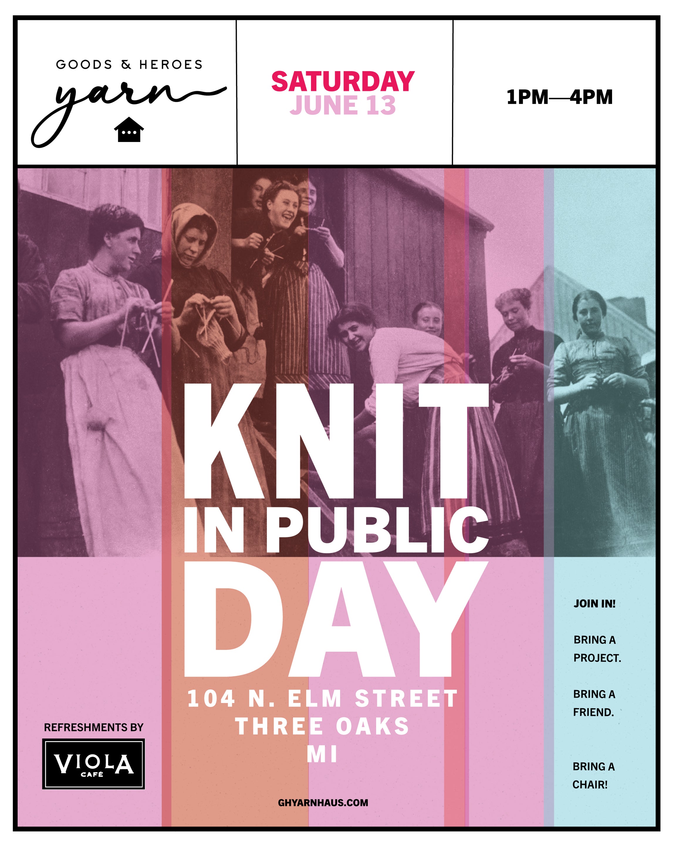 Knit In Public Day | 6.13.26