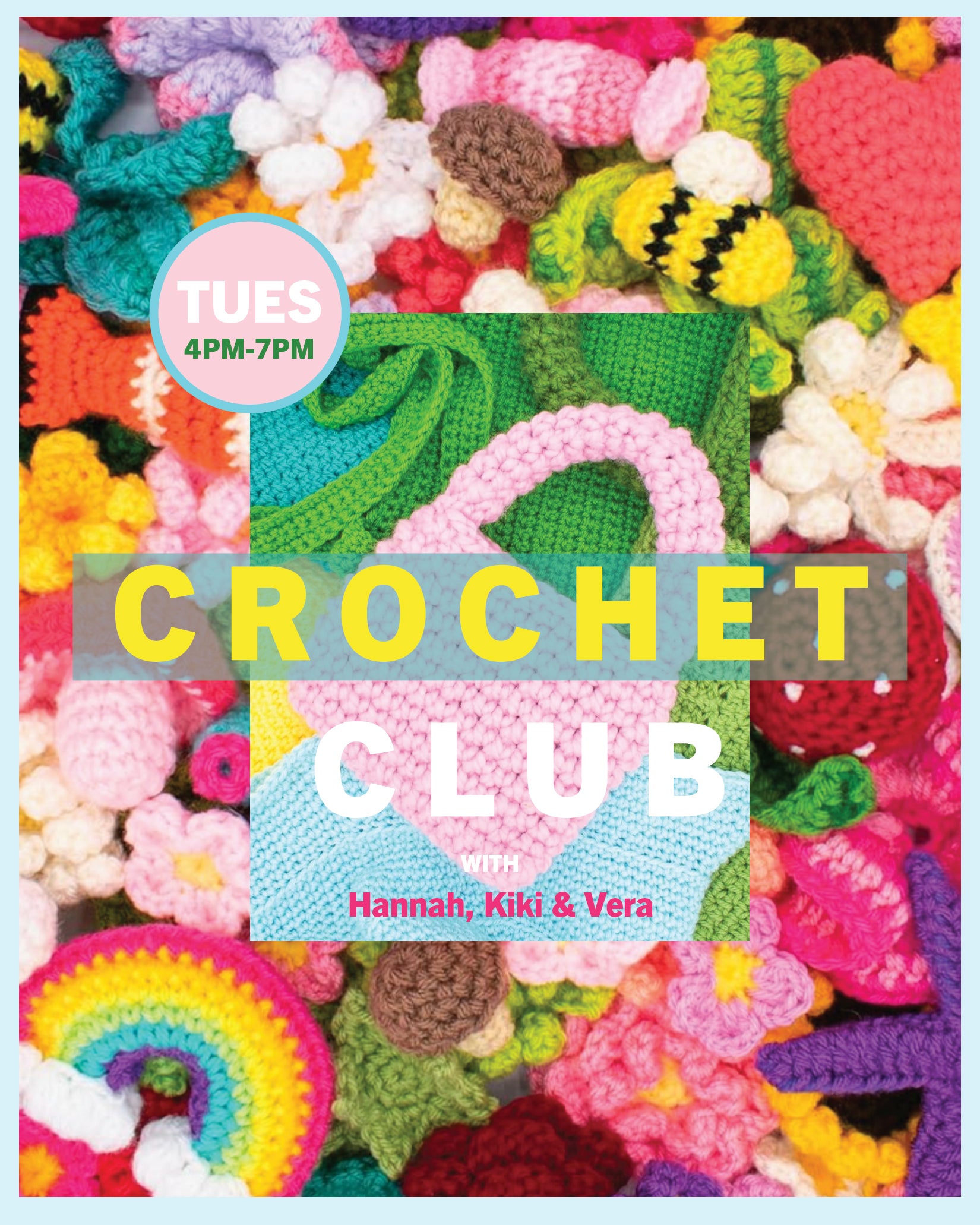 Crochet Club | 4 Summer Sessions