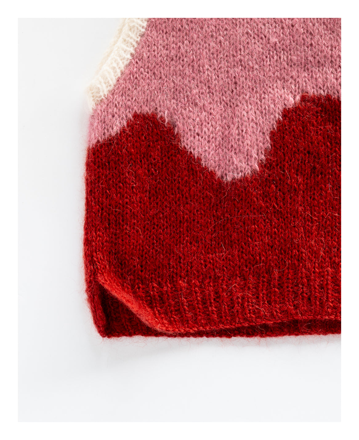 "Melted" Knit Cropped Tank
