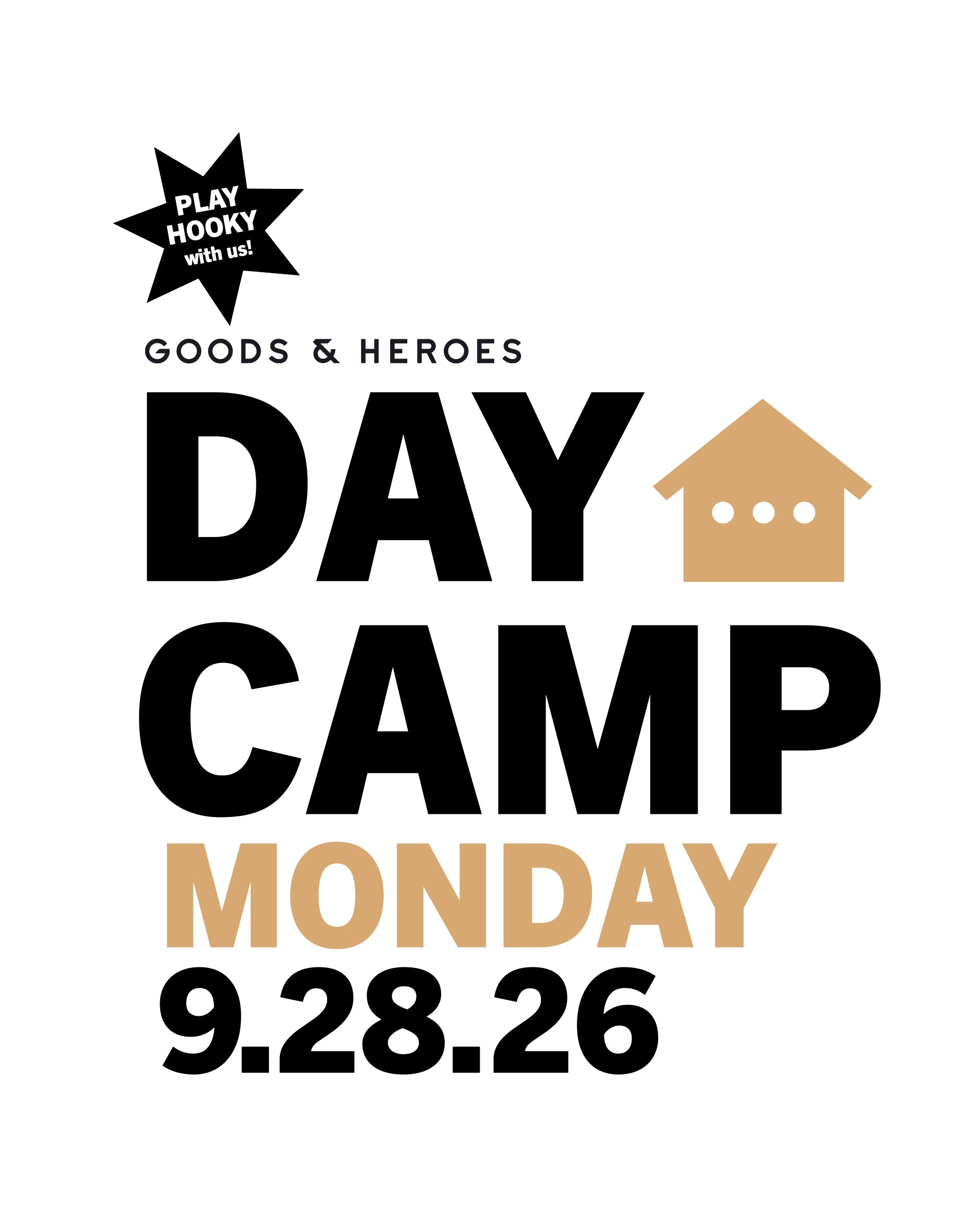 DAY CAMP | MONDAY 9.28.26